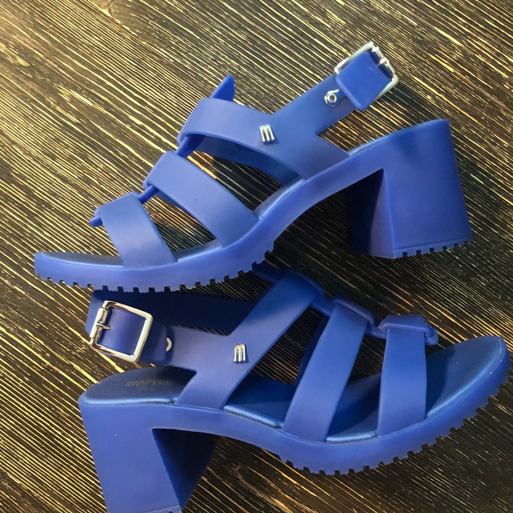 3 for $50 Melissa Blue Flox Sandal